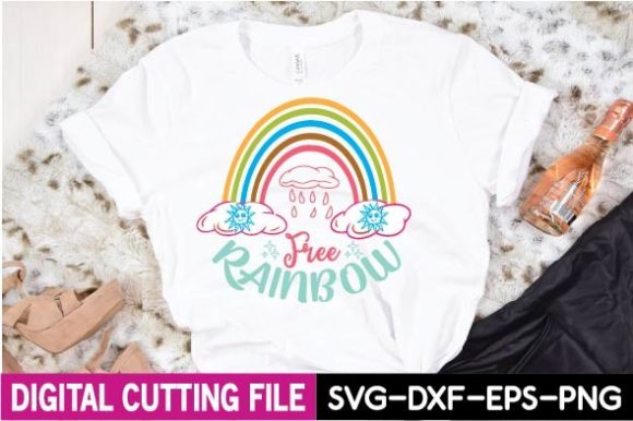 A Review of the Free Rainbow Svg Graphics for T-Shirt Designs & Brand Identity