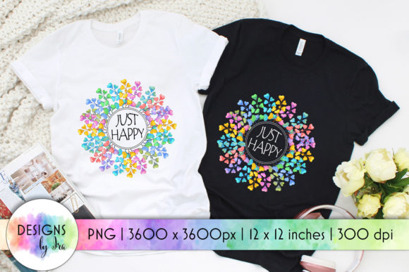 Floral Wreath with Pastel Rainbow: A Must for T-Shirt Designs and Graphics
