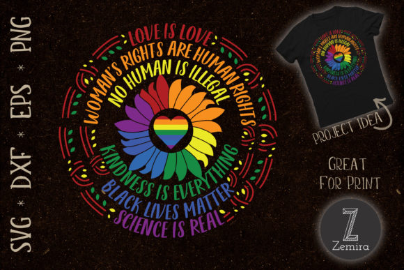 Rainbow Black Lives Matter LGBT Pride Graphics for T-Shirts