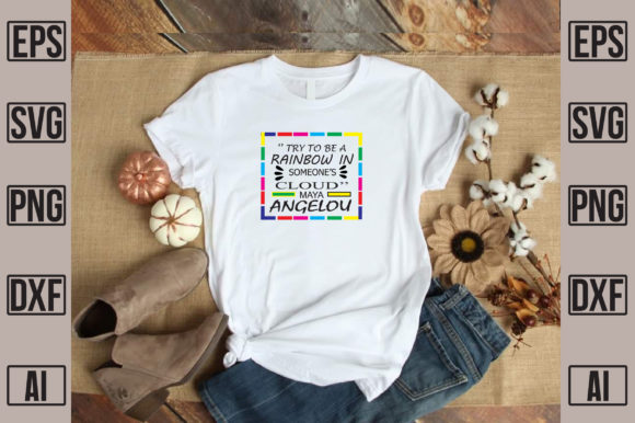 Rainbow Graphics for T-Shirt Designs and Beyond