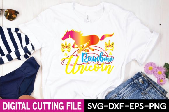 Rainbow Unicorn Svg: A Magical Addition to Your Embroidery