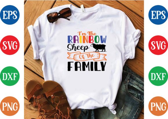 Review: I’m the Rainbow Sheep of the Family Svg for T-Shirt Designs